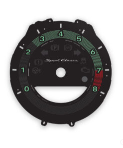 Porsche 911 992 Sport Classic Gauge Face Tachometer - Classic Look