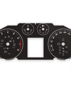 Chevrolet Cruze Instrument Dials - 220 KMH - 8000 RPM - Black