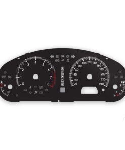 Mazda 6 Instrument Dials - 240KMH - 8000 RPM - Black