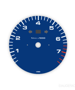 Custom Order: 993 Standart Tachometer - Maritime Blue