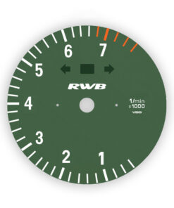 Custom Order: Porsche 964 Full Cluster Set - Custom Desing (RUF Replica)