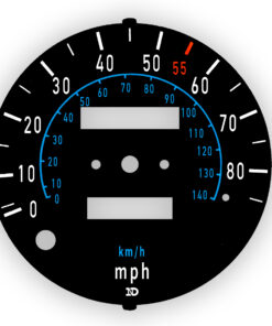Custom Order: moto gauge face