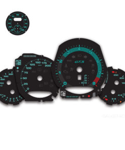 Custom Order: Porsche 991.2 GTS Gauge Faces Set + Sport Chrono
