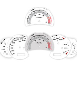Custom Order: Porsche 996 Turbo Gauge Faces