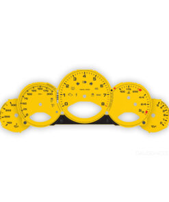 Custom Order: Porsche 997.2 Gauge Face - Speed Yellow